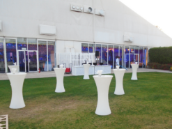 Round LED Cocktail Table