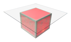 Square Glass Dining Table, Glass Dining Table, Clear Glass Dining Table