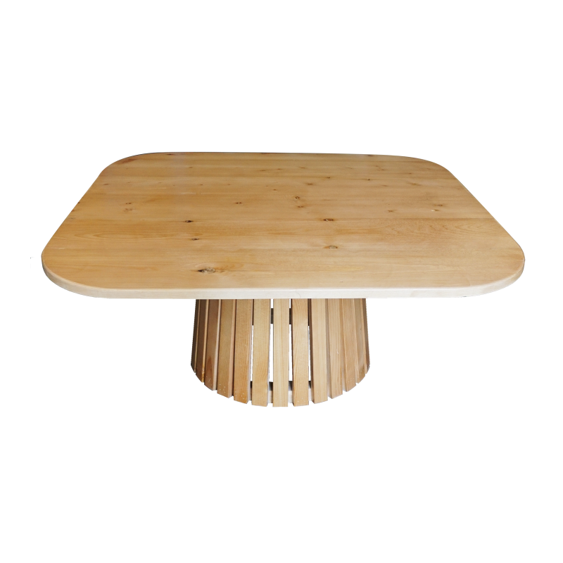 Rustic Coffee Table, Outdoor Square Coffee Table