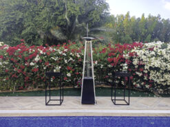 Black Cocktail Table, Black High Table