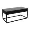 Black Rectangular Coffee Table