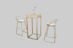 Gold Bar Chair, Gold Bar Stool, Gold High Chair
