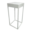 white high table