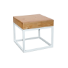 Square Rustic Side Table