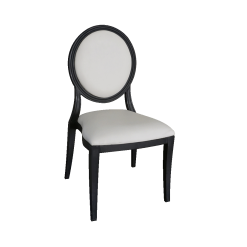 White Midnight Dior Dining Chair