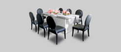 Black Dining Chair, Dior Black Chair
