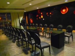 Rectangular Glass Table, Black Dining Table, Black Dining Chair