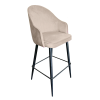 Beige Velvet Bar Stool, VIP Bar Stool