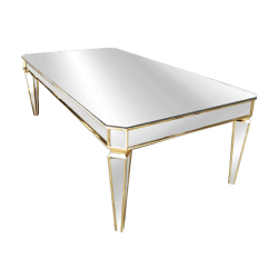 Mirage Mirror Dining Table