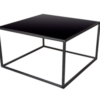 Black Square Coffee Table, Black Center Table