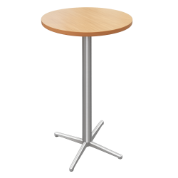 Navarre Round Cocktail Table - Dark Brown