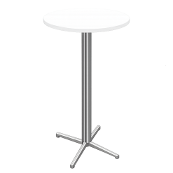 Navarre Round Cocktail Table - White