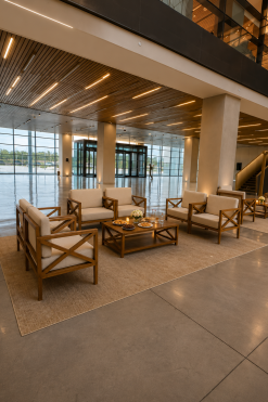 wooden sofas for rent in Dubai, Abu Dhabi, UAE