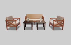 Wooden Sofa, Outdoor Sofa, 2 Seater Wooden Sofa, Single Seater Wooden Sofa, Square Coffee Table