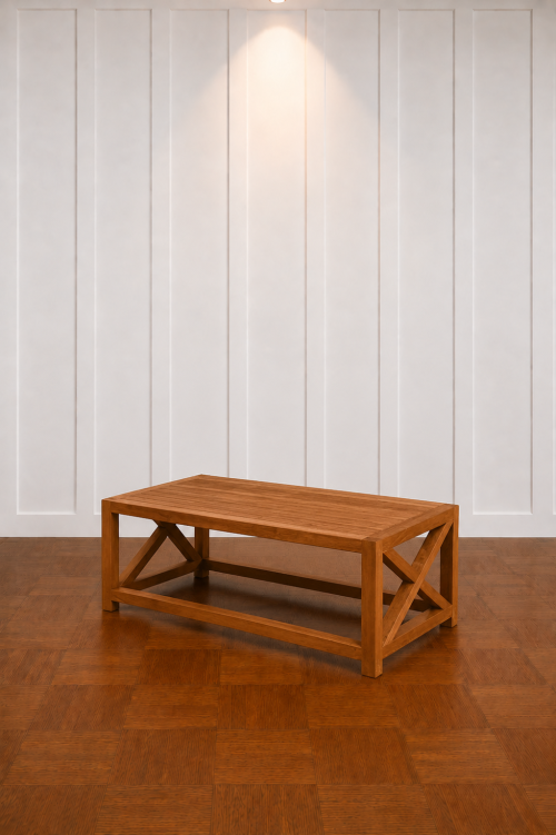 Norfolk Outdoor Wooden Coffee Table - Image 2