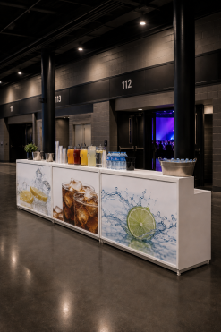 Modular Beverage Counter Rental UAE
