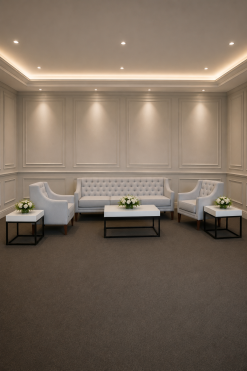 event sofas and coffee tables on rental in Dubai, Abu Dhabi, UAE