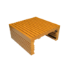 pallet square coffee table