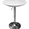 Adjustable Acrylic Exhibition Table, round dining table