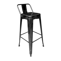 Pauchard Metal Bar Chair - Black