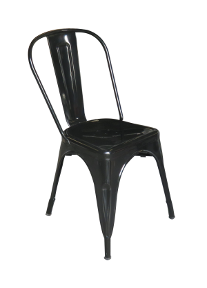 Pauchard Metal Chair Black