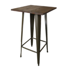 Rustic Outdoor High Table