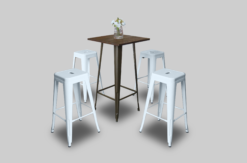 rustic high seating package, outdoor high seating set