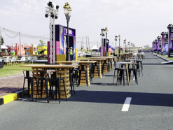 Palette Cocktail Table, Rectangular High Table, Wooden Cocktail Table, Black Bar Chair, Metal Cocktail Chair