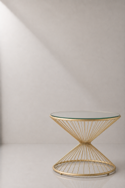 gold coffee table for rent in Dubai, Abu Dhabi, UAE