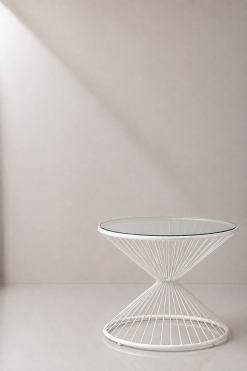 glass coffee table rental Dubai, Abu Dhabi, UAE