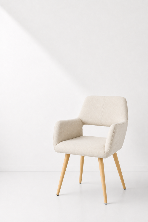 Premiere Beige Armchair - Image 2
