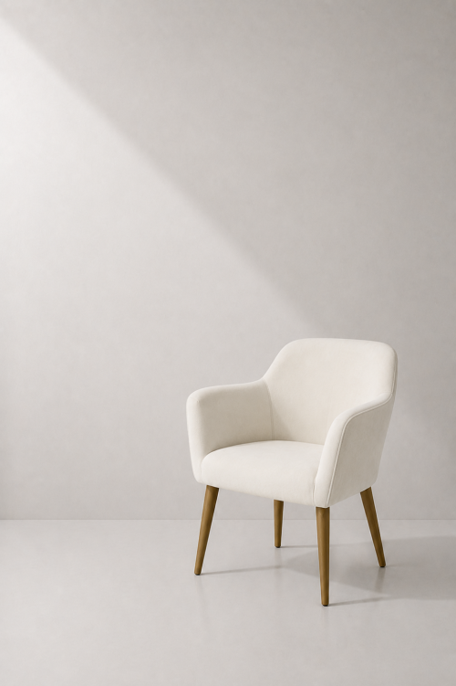 Pristine Velvet Armchair - Image 2