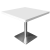 Square Exhibition Table, Square Cafe Table, Square Bistro Table