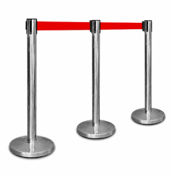 Retractable belt stanchion rental for events in Dubai UAE