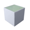 Square Side Table, Square Glass Side Table