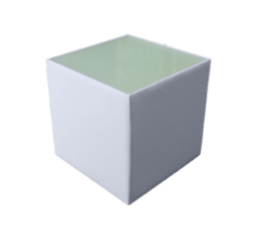 Square Side Table, Square Glass Side Table