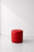 Roma Round Pouffe - Red - Image 2