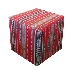 Roma Square Arabic Pouffe