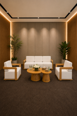 wooden lounges available on rental in Dubai, Abu Dhabi, UAE