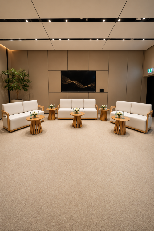 wooden sofas for all event types in Dubai, Abu Dhabi, UAE
