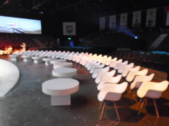 Round Coffee Table, White Coffee Table, White Armchair, Scandinavian Armchair