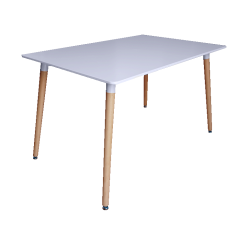 Scandinavian Rectangular Dining Table