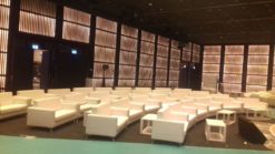 VIP Sofa, White Sofa, 2 Seater Sofa, Rectangular White Coffee Table, Square White Coffee Table