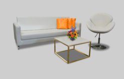 3 Seater Sofa, Square Coffee Table