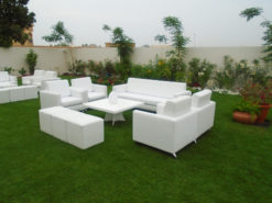 VIP Sofa, White Sofa, 3 Seater Sofa, Single Seater Sofa