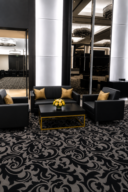 black lounges on rental in Dubai, Abu Dhabi, UAE