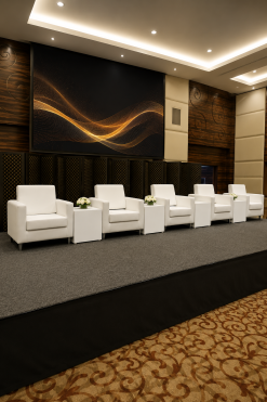 Stage sofa available for rent in Dubai, Abu Dhabi, UAE