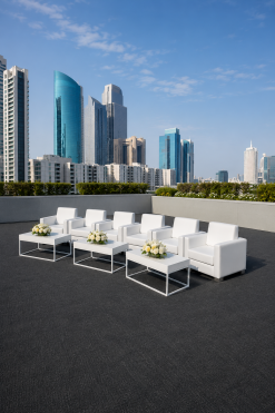 lounge furniture rental Dubai, Abu Dhabi, UAE