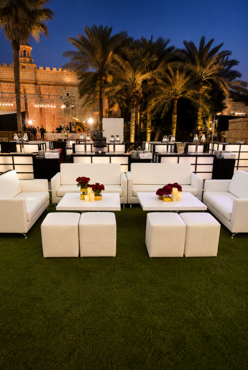 event furniture on rent in Dubai, Abu Dhabi, UAE