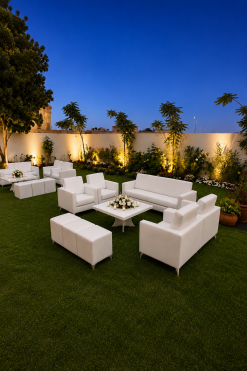 outdoor party furniture rental in Dubai, Abu Dhabi, UAE